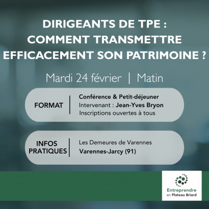 Dirigeants de TPE : comment transmettre efficacement son patrimoine ?