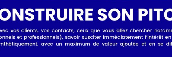 Déjeuner thématique : L'Art du pitch - « Vendre mieux, plus et maitriser votre cycle de vente »