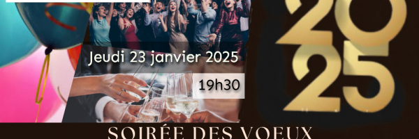 Grande soirée de voeux du Club - Ouvert à tous -