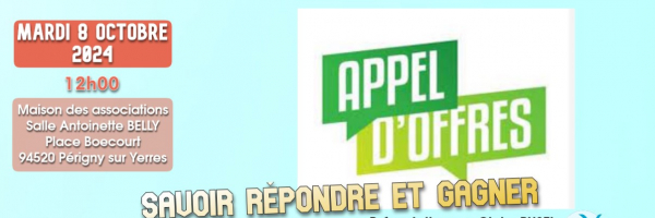 Savoir répondre et gagner les appels d'offres
