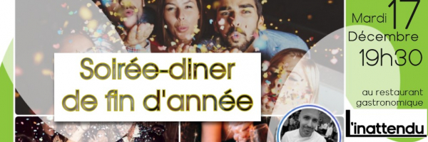 Soirée diner de fin d'année
